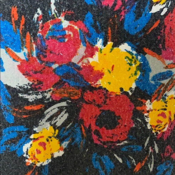 Coco & Tashi Knitted Floral Print dress size M - Picture 3 of 10